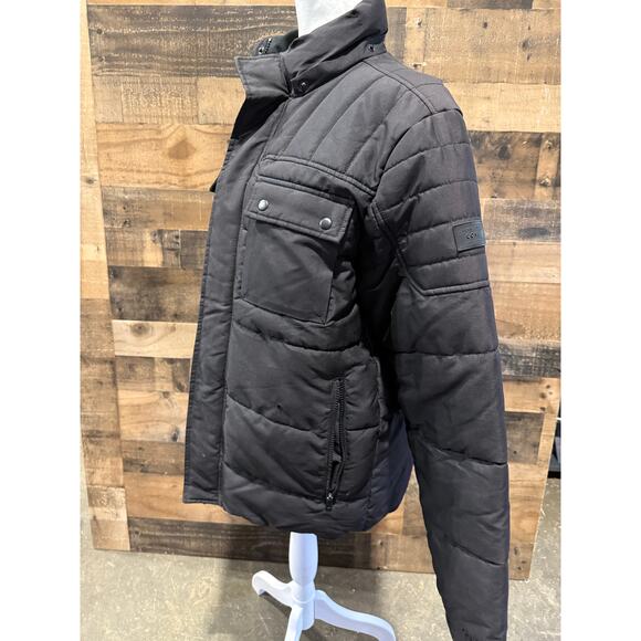 Jack & Jones Core- Puffer Jacket- Black- Mens Size L - Picture 9 of 10